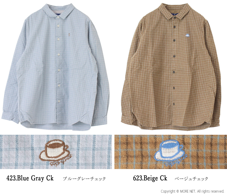 NATURAL LAUNDRY（ナチュラルランドリー） ナッピングネルコップ刺繍 