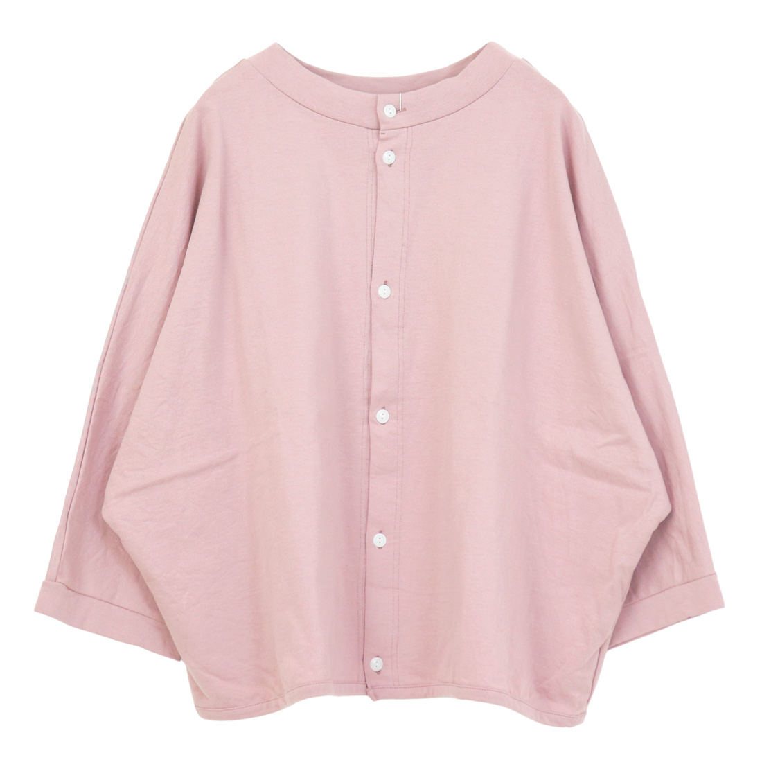 新品タグ 未着 ナチュラルランドリー 麻100 重ね着風カーディガン NATURAL LAUNDRY（ナチュラルランドリー） グリン コクーン