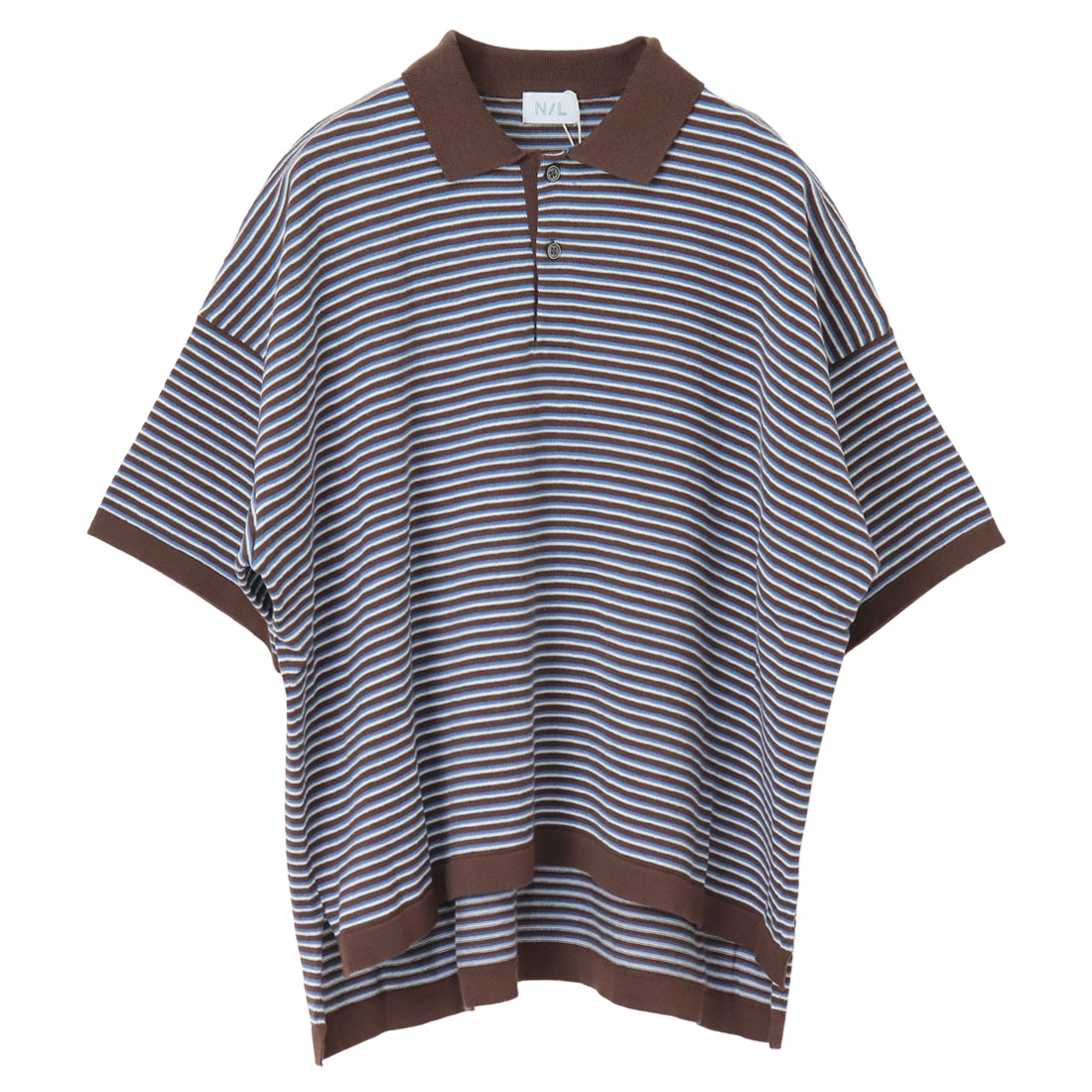 DRAWER  コットン18Gボーダーカットソー 2 01tp0201-1.jpg