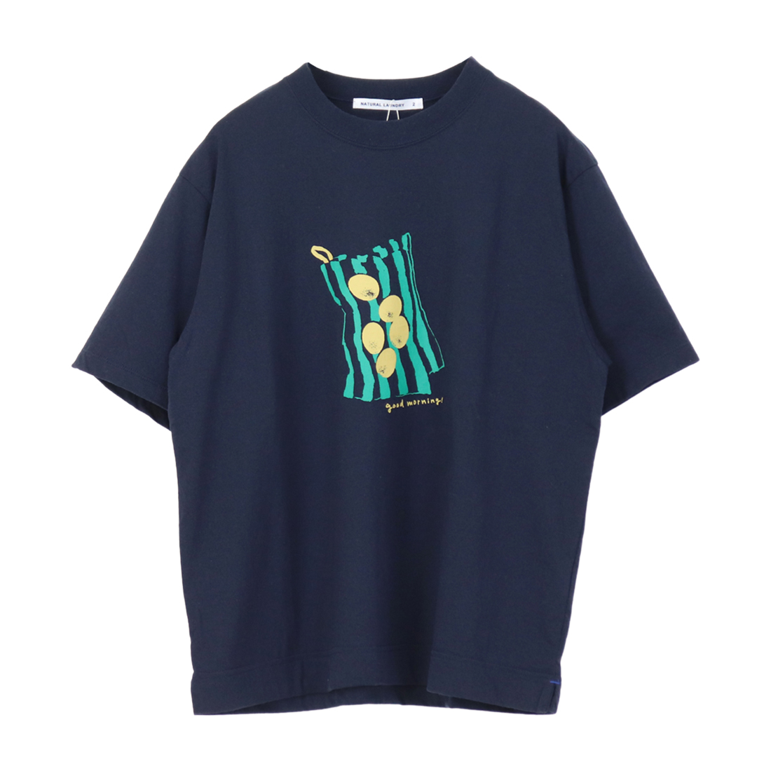 NATURAL LAUNDRY（ナチュラルランドリー） カラー天竺 モーニング