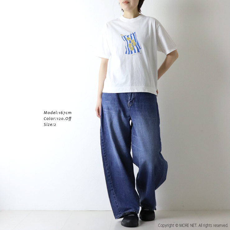 NATURAL LAUNDRY（ナチュラルランドリー） カラー天竺 モーニング