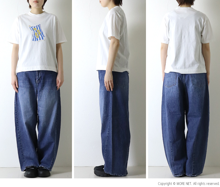 NATURAL LAUNDRY（ナチュラルランドリー） カラー天竺 モーニング