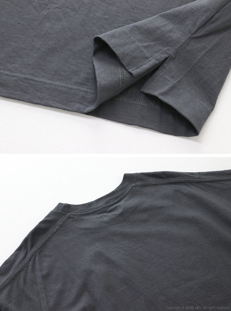 NATURAL LAUNDRY（ナチュラルランドリー） カラー天竺 ウフプリントT