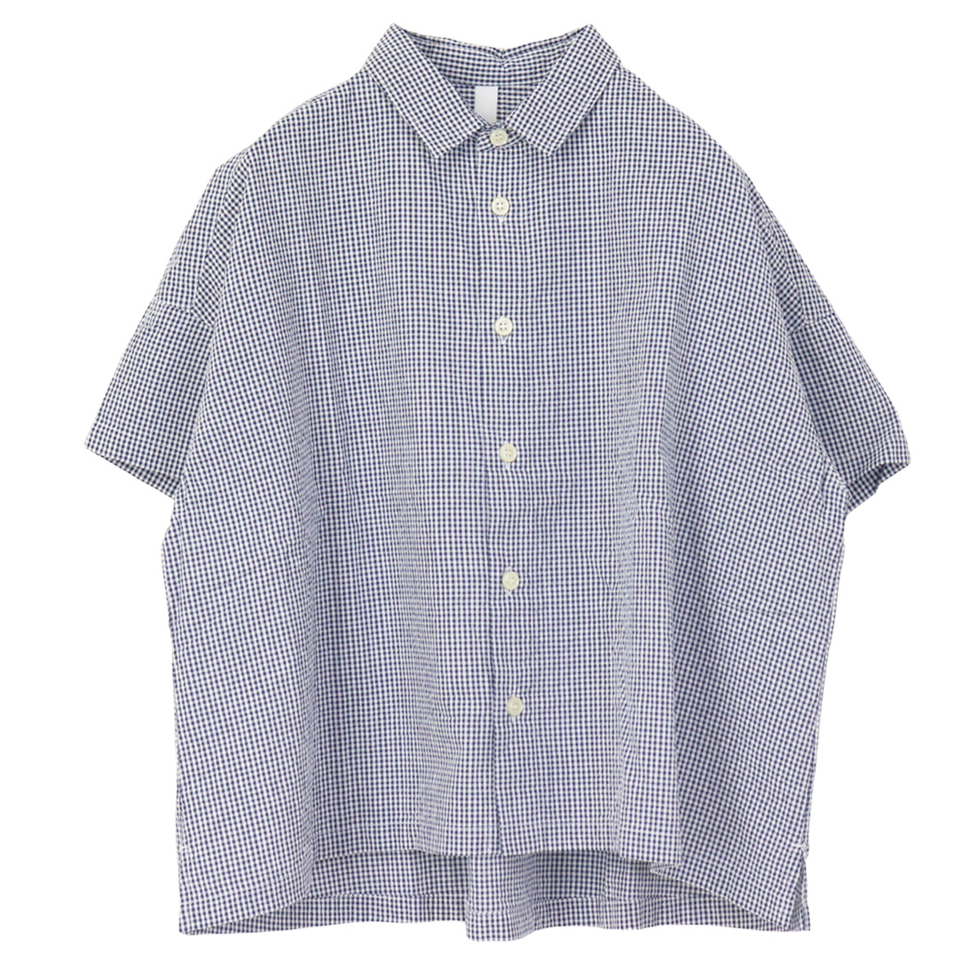 NATURAL LAUNDRY（ナチュラルランドリー） サッカーギンガムストライプ 