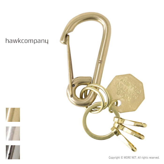 Hawk Company（ホークカンパニー） カラビナキーホルダー 7513 メンズ
