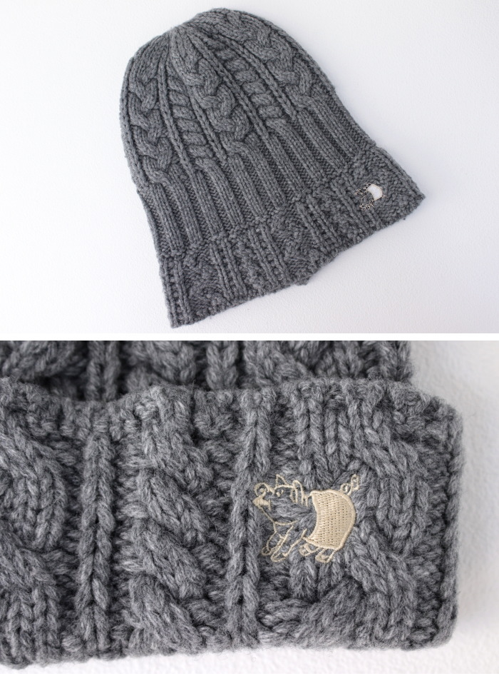 [予約/9月~11月入荷予定] ステュディオ・ダルチザン STUDIO D'ARTISAN ウールニットキャップ 7562 メンズ レディース 日本製 ワンポイント刺繍/予約特典 | STUDIO D'ARTISAN | 07