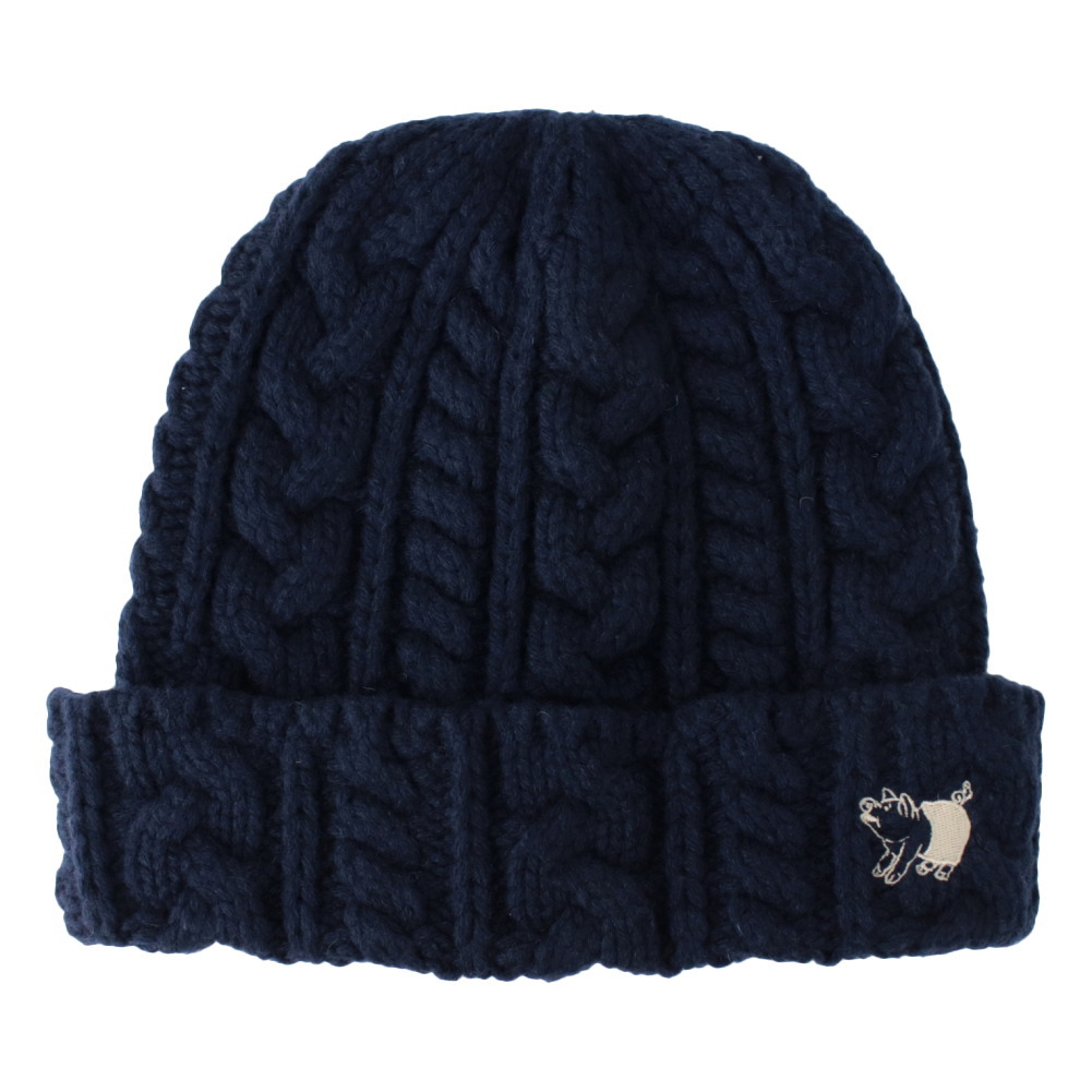 [予約/9月~11月入荷予定] ステュディオ・ダルチザン STUDIO D'ARTISAN ウールニットキャップ 7562 メンズ レディース 日本製 ワンポイント刺繍/予約特典 | STUDIO D'ARTISAN | 13