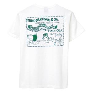 ステュディオ・ダルチザン STUDIO D&apos;ARTISAN USAコットン定番プリントTシャツ 81...