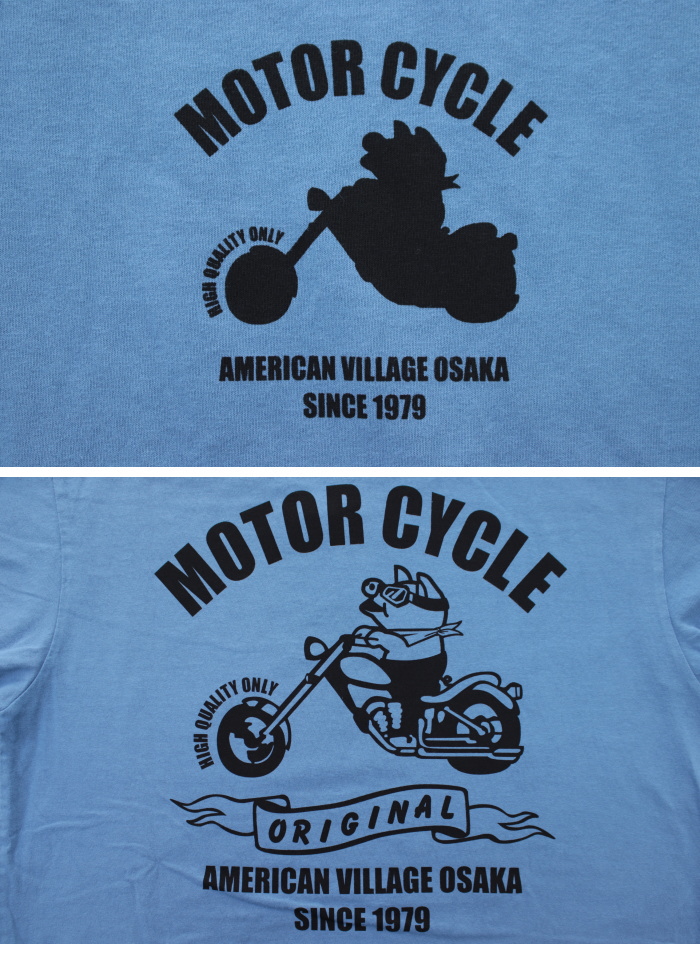 ステュディオ・ダルチザン STUDIO D'ARTISAN USAコットンプリントTシャツ 8149A メンズ 日本製 半袖 MOTOR CYCLE 2024春夏｜more-net2｜07