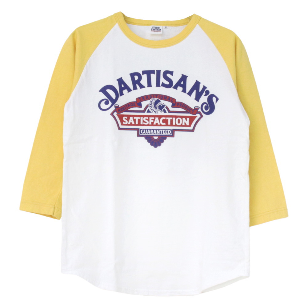 ステュディオ・ダルチザン STUDIO D'ARTISAN プリントラグラン7分袖Tシャツ 8162A メンズ 日本製 2025春夏 | STUDIO D'ARTISAN | 08