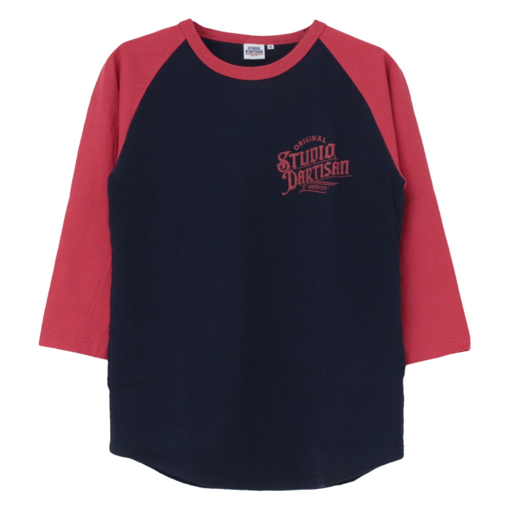 ステュディオ・ダルチザン STUDIO D'ARTISAN プリントラグラン7分袖Tシャツ 8162B メンズ 日本製 2025春夏 | STUDIO D'ARTISAN | 09