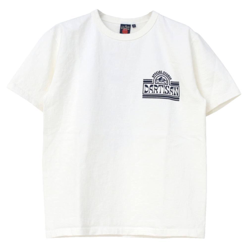 ステュディオ・ダルチザン STUDIO D'ARTISAN 吊り編みプリントTシャツ 8165B メンズ 日本製 半袖 2025春夏 | STUDIO D'ARTISAN | 08