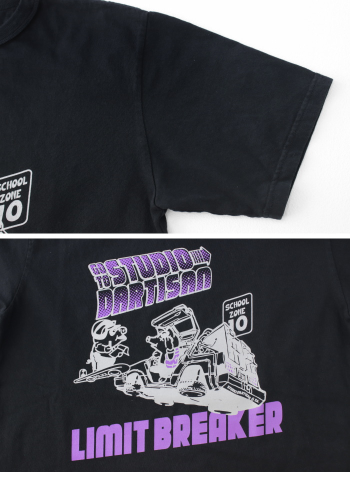 ステュディオ・ダルチザン STUDIO D'ARTISAN USAコットンプリントTシャツ 8180A メンズ 日本製 半袖 2025春夏 | STUDIO D'ARTISAN | 05