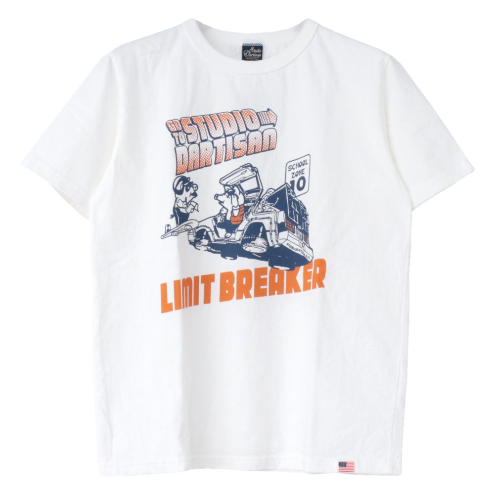 ステュディオ・ダルチザン STUDIO D'ARTISAN USAコットンプリントTシャツ 8180A メンズ 日本製 半袖 2025春夏 | STUDIO D'ARTISAN | 07