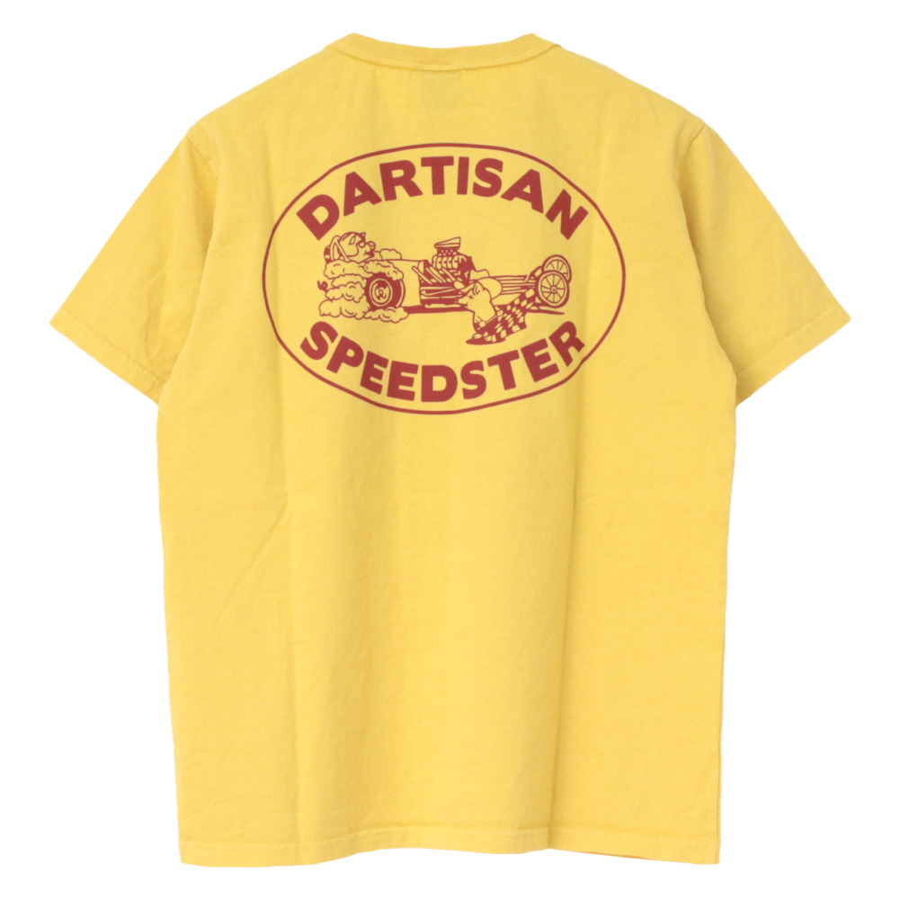 ステュディオ・ダルチザン STUDIO D'ARTISAN USAコットンプリントTシャツ 8181A メンズ 日本製 半袖 SPEEDSTAR 2025春夏 | STUDIO D'ARTISAN | 02