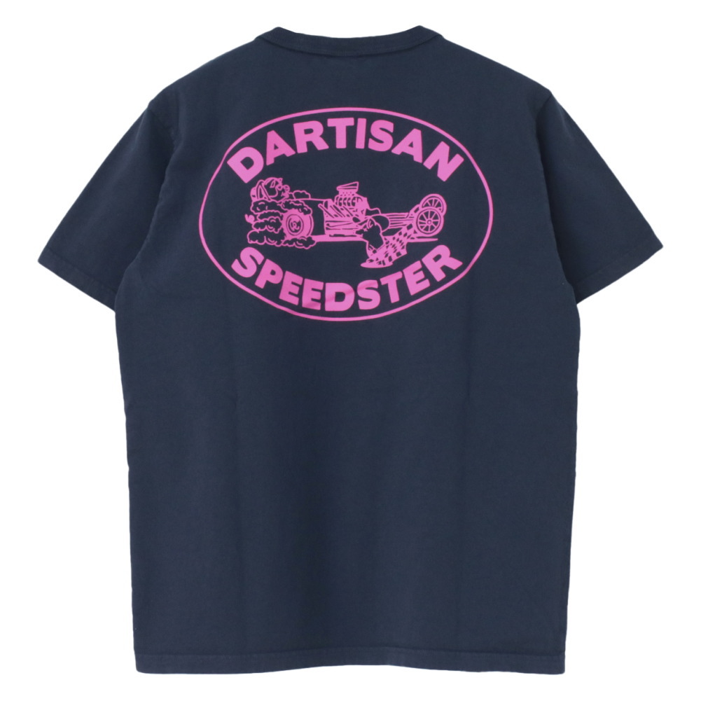 ステュディオ・ダルチザン STUDIO D'ARTISAN USAコットンプリントTシャツ 8181A メンズ 日本製 半袖 SPEEDSTAR 2025春夏 | STUDIO D'ARTISAN | 04