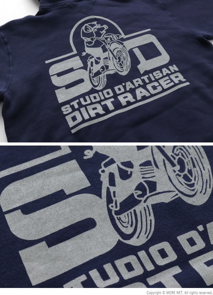 STUDIO D'ARTISAN（ステュディオ・ダ・ルチザン） プリントスウェット