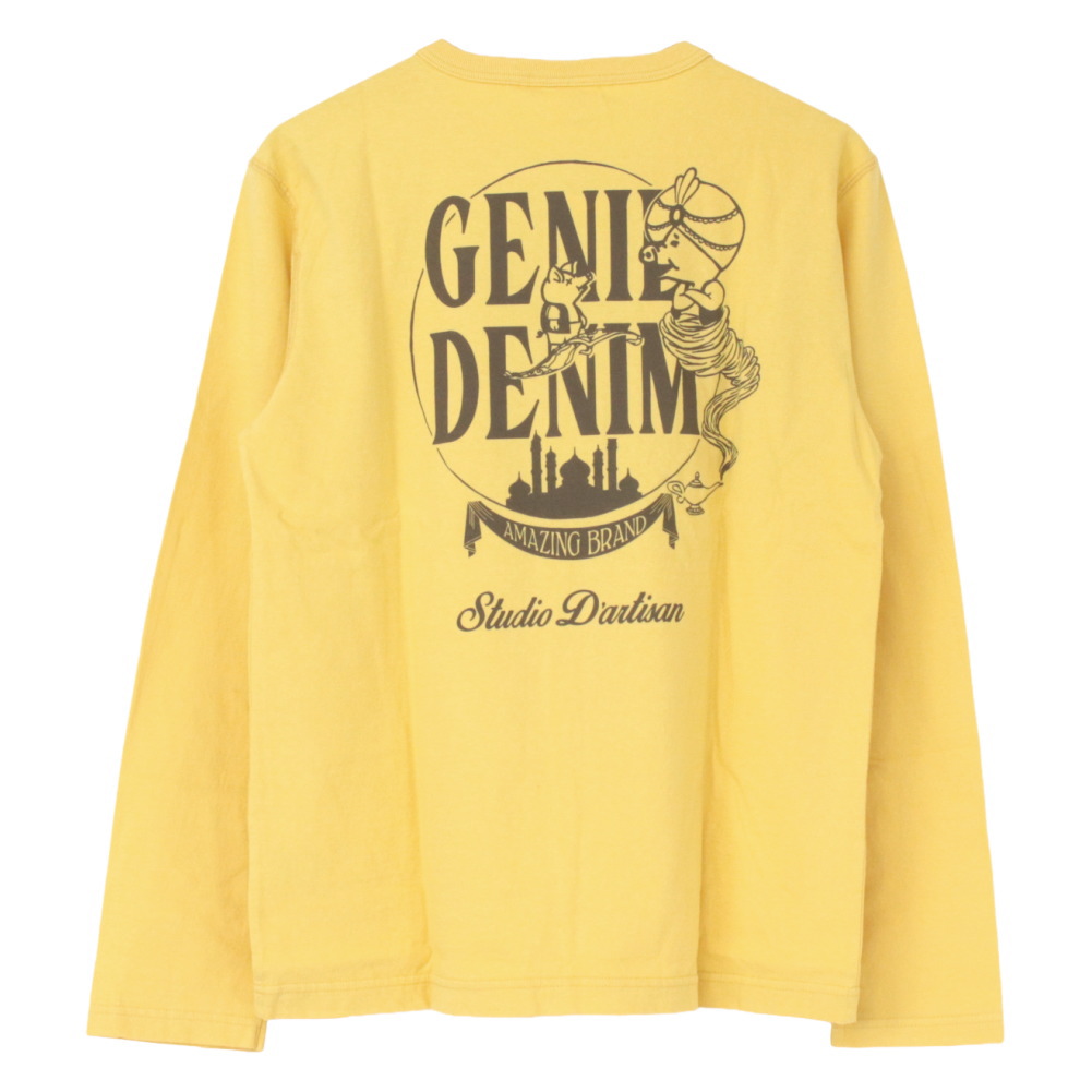 STUDIO D'ARTISAN（ステュディオ・ダ・ルチザン） プリント長袖Tシャツ