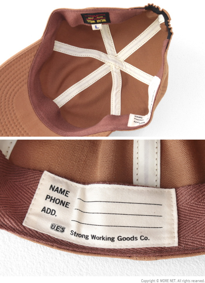 UES（ウエス） プリントベースボールキャップ 822555 メンズ