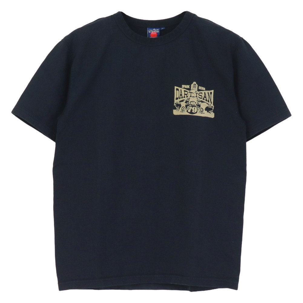 STUDIO D'ARTISAN（ステュディオ・ダ・ルチザン） 吊り編みプリントT