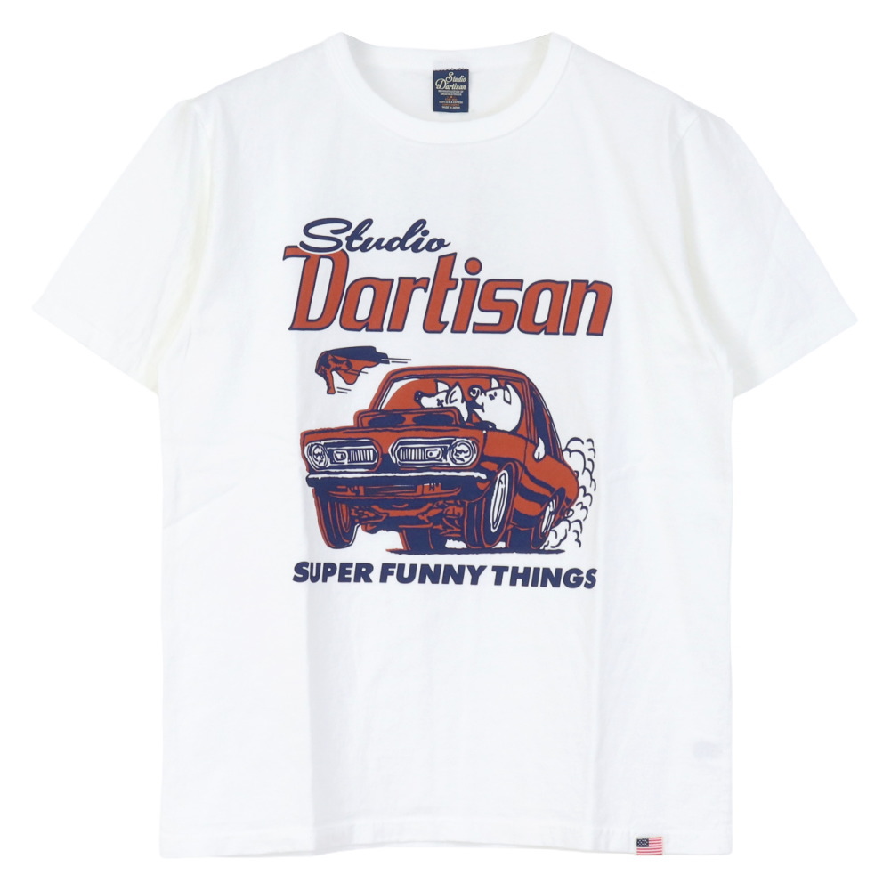 STUDIO D'ARTISAN（ステュディオ・ダ・ルチザン） プリント半袖Tシャツ