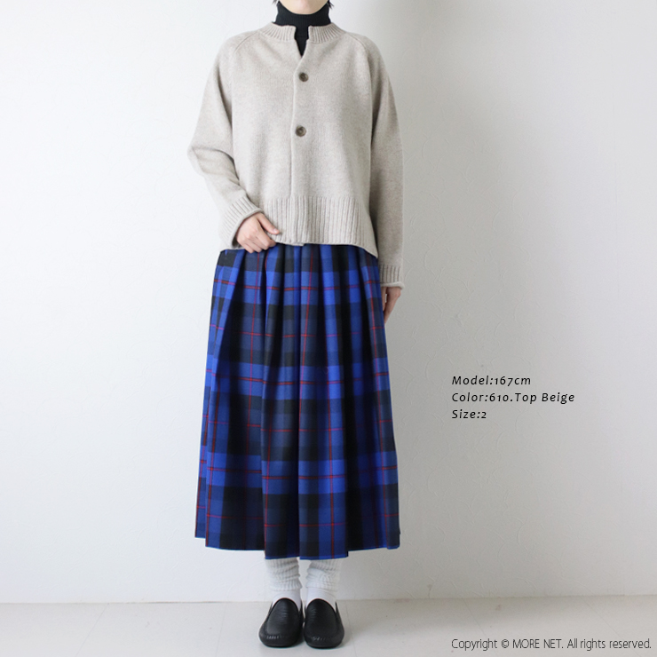 grin（グリン） メリノウールカーディガン 8254K-009 ニット