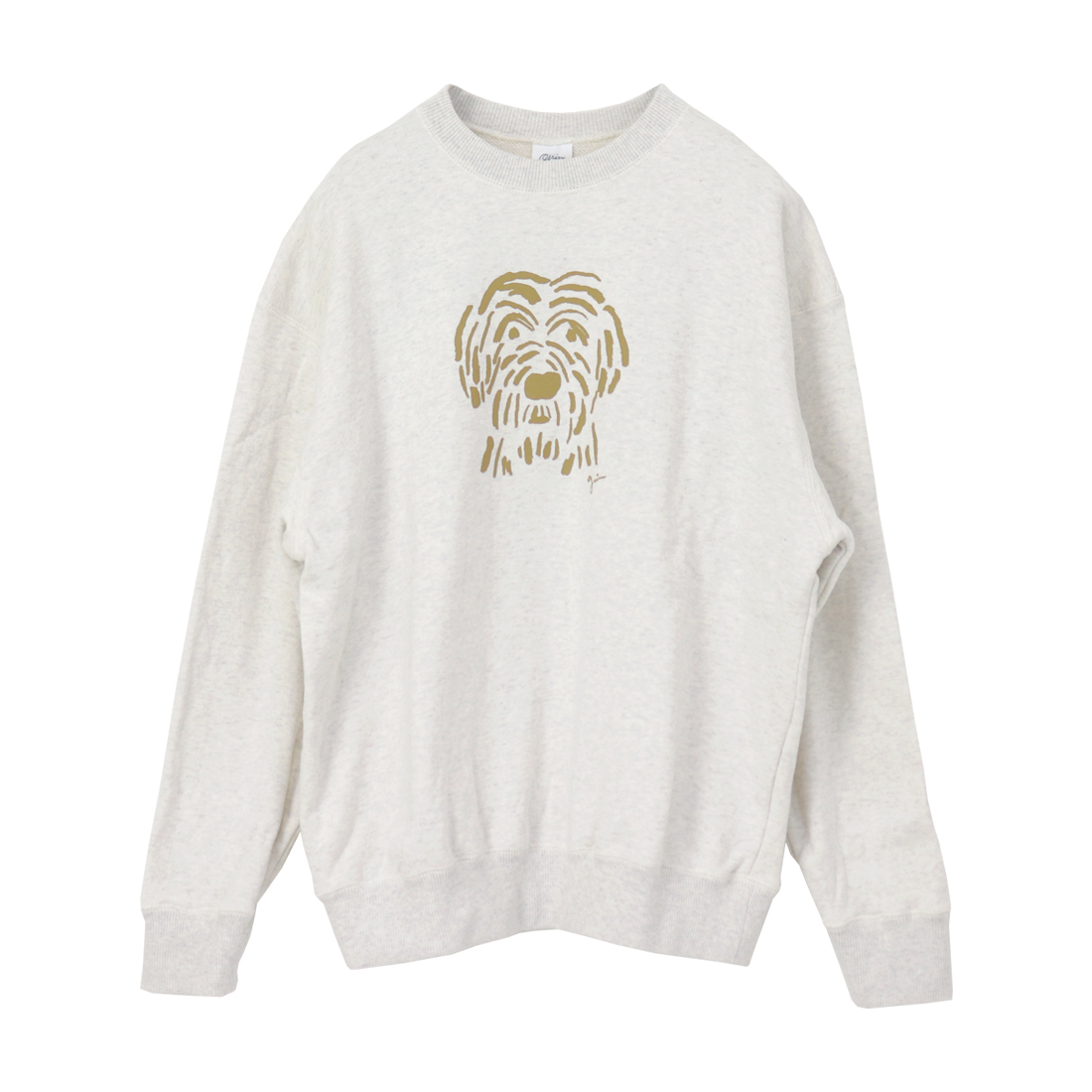 grin（グリン） コーマ裏毛プリントプルオーバー 8255C-018 日本製