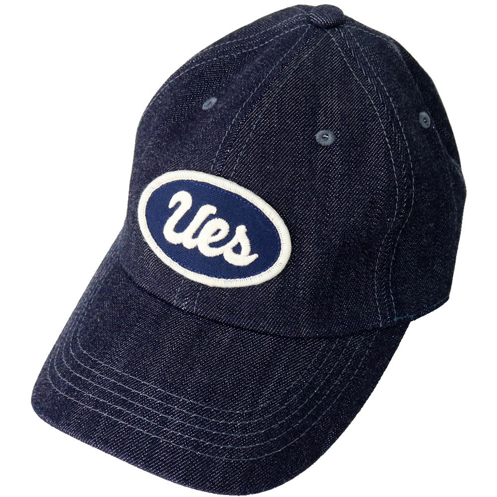ウエス UES デニムキャップ 82DC メンズ レディース 日本製 帽子 ワッペン ベースボール