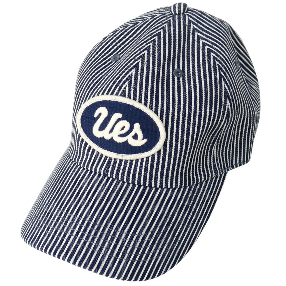 ウエス UES ヒッコリーキャップ 82HC メンズ レディース 日本製 帽子 ワッペン ストライプ ベースボール | UES | 03