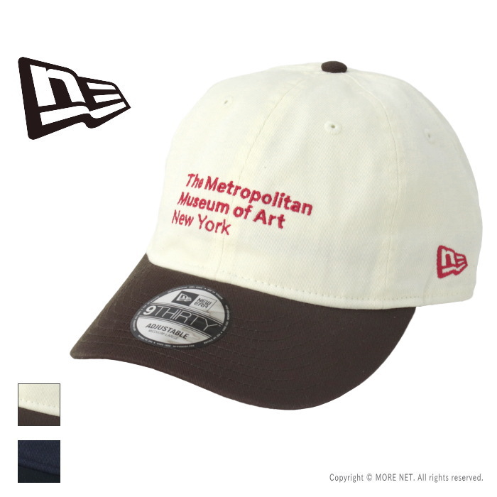 NEW ERA ニューエラ The Metコラボ レザーストラップ キャップ