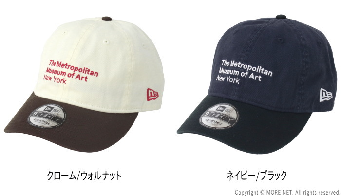 NEW ERA ニューエラ The Metコラボ レザーストラップ キャップ
