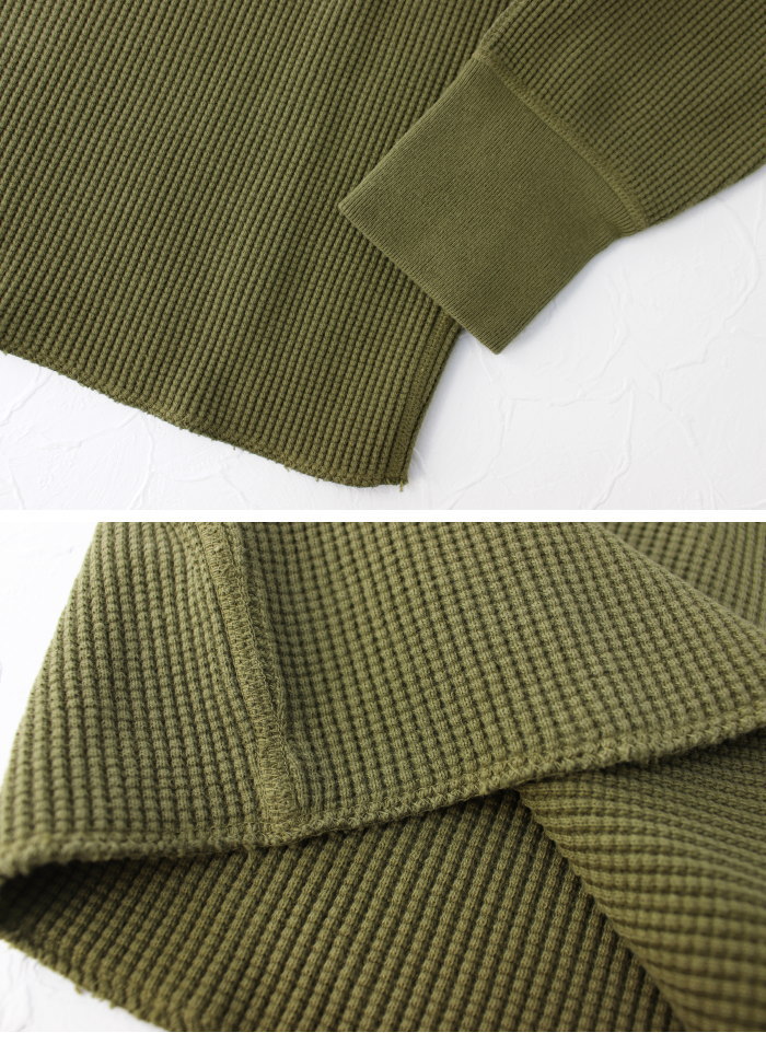 ステュディオ・ダルチザン STUDIO D'ARTISAN ヘビーサーマルTシャツ 9936 メンズ 日本製 長袖 無地 | STUDIO D'ARTISAN | 09