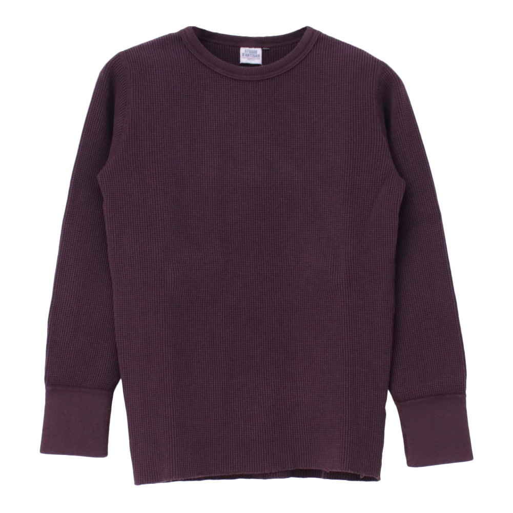 ステュディオ・ダルチザン STUDIO D'ARTISAN ヘビーサーマルTシャツ 9936 メンズ 日本製 長袖 無地 | STUDIO D'ARTISAN | 05
