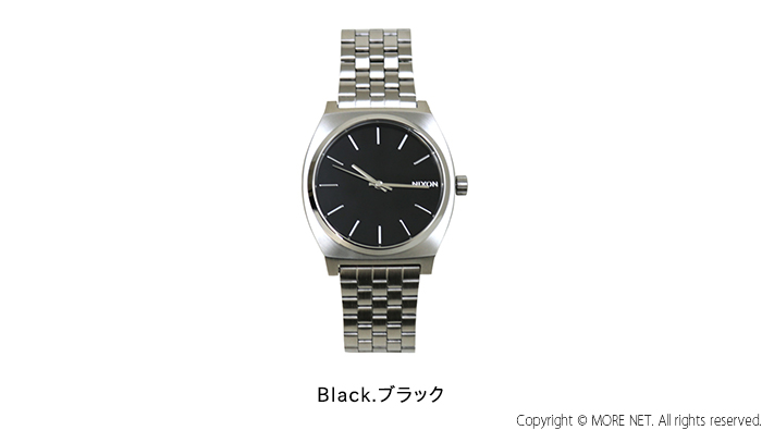 ニクソン NIXON アナログ腕時計 TIME TELLER タイムテラー BLACK A045-000-00 メンズ レディース ウォッチ  100M/10気圧防水 ブラック