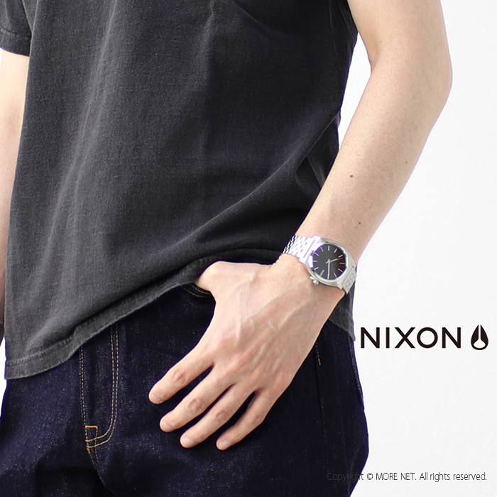 ニクソン NIXON アナログ腕時計 TIME TELLER タイムテラー BLACK A045