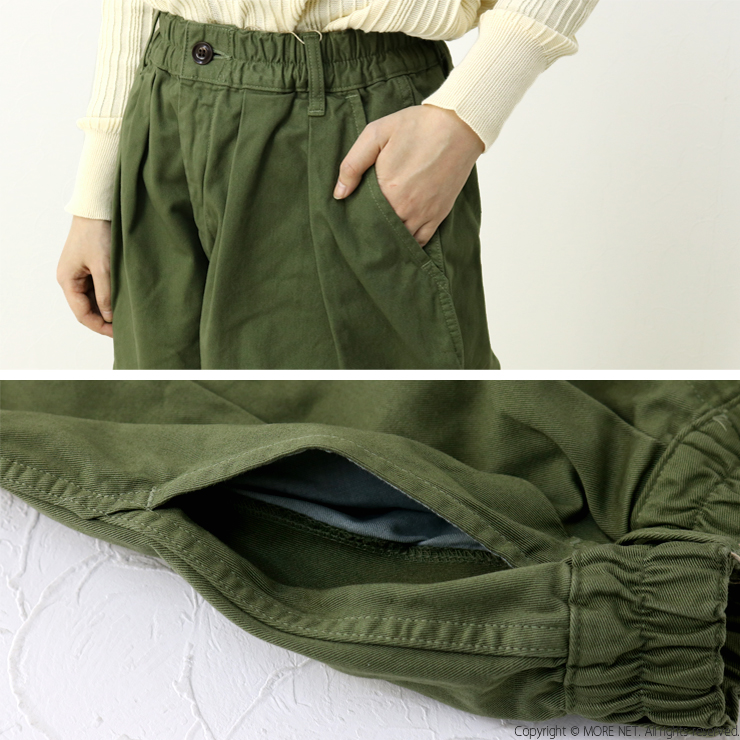 HARVESTY（ハーベスティ） サーカスパンツ A11709-2 ペールカラー 日本