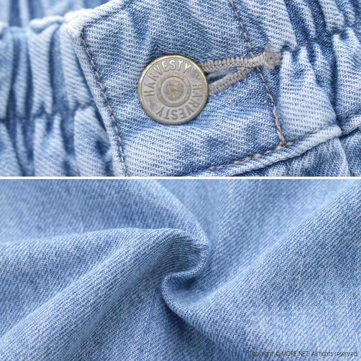 HARVESTY（ハーベスティ） デニムサーカスパンツ ナローシルエット