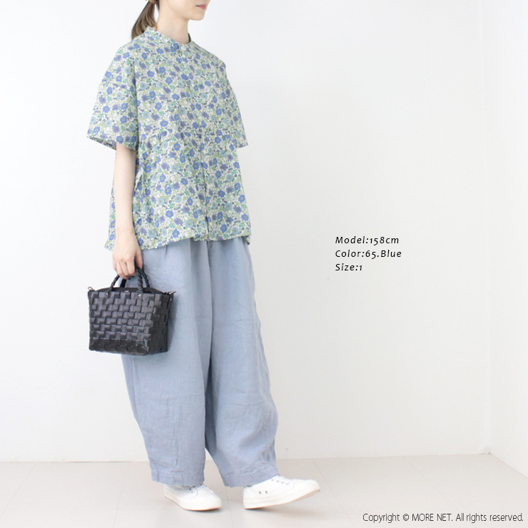 ハーベスティ HARVESTY リネンチノサーカスパンツ A12514 日本製 バルーン ワイド 麻 無地 レディース メンズ 2025春夏 裾直し対象外 | HARVESTY | 06
