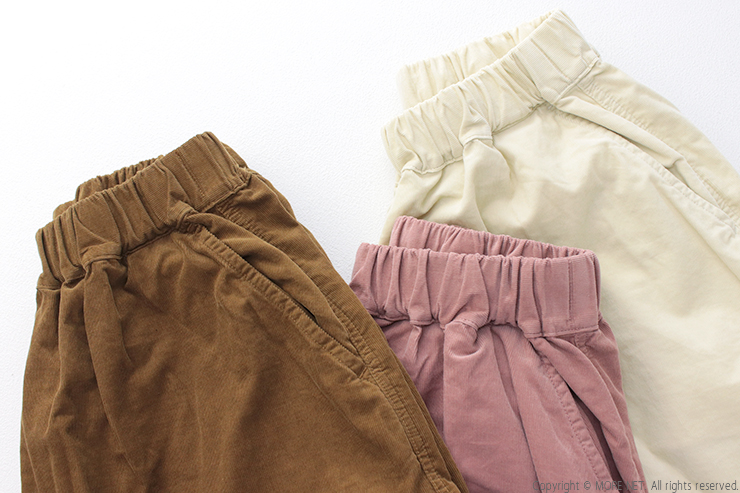 ハーベスティ　コーデュロイ　サーカスパンツ　サイズ1 ベージュ　新品　美品 HARVESTY コーデュロイサーカスパンツ CORDUROY CIRCUS PANTS A11716