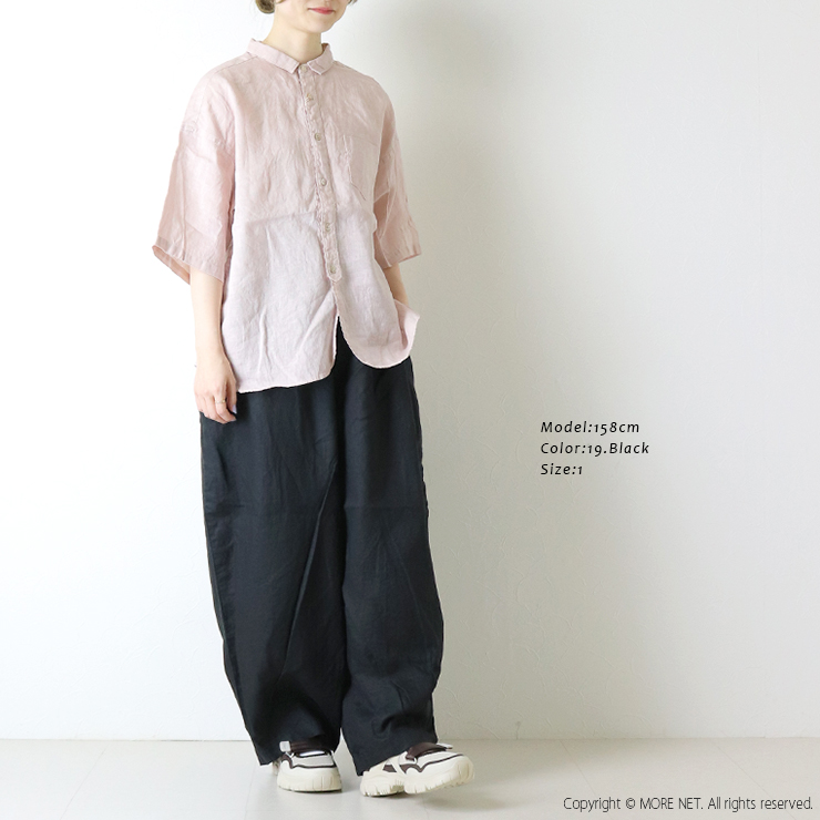 HARVESTY（ハーベスティ） リネンキャンバスイージーサーカスパンツ