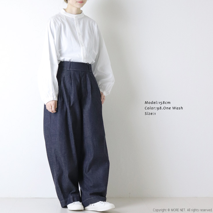HARVESTY（ハーベスティ） HARVESTY 8ozデニムワイドエッグパンツ/WIDE