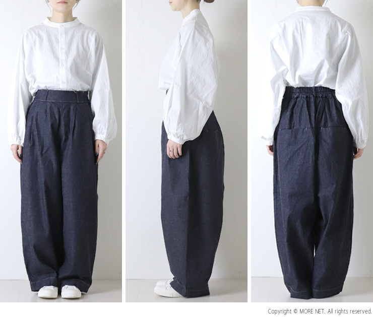 HARVESTY（ハーベスティ） HARVESTY 8ozデニムワイドエッグパンツ/WIDE