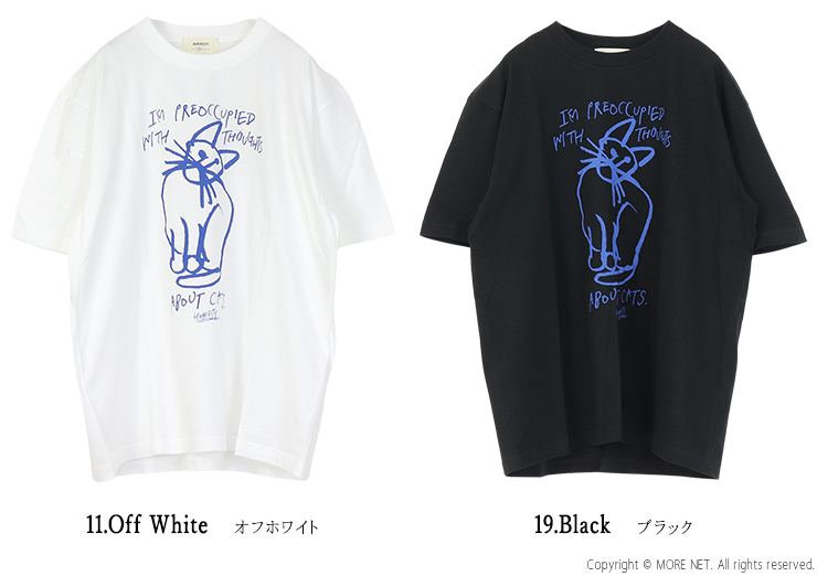 HARVESTY（ハーベスティ） プリントボックスTシャツ [CAT-2] A52610