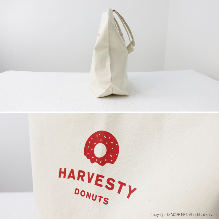 ハーベスティ HARVESTY ドーナツプリントトートバッグ A92305 キャンバス 大きめ 通勤 通学 レディース 鞄 /返品・交換不可/SALE セール | HARVESTY | 07