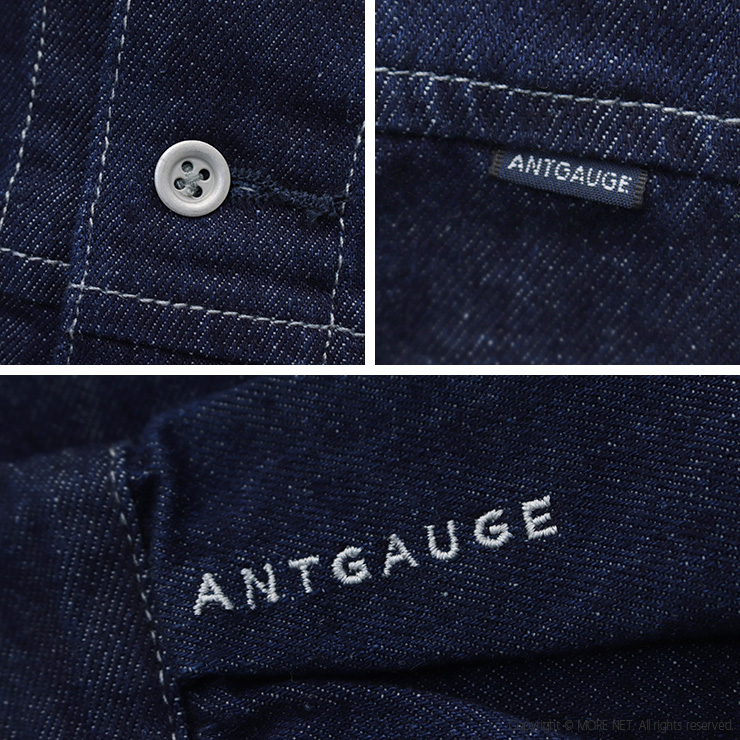 アントゲージ Antgauge 8ozIDデニムGジャン AA732 アウター デニムジャケット 羽織 長袖 レディース 2025春夏 /返品・交換不可/SALE セール | ANTGAUGE | 11