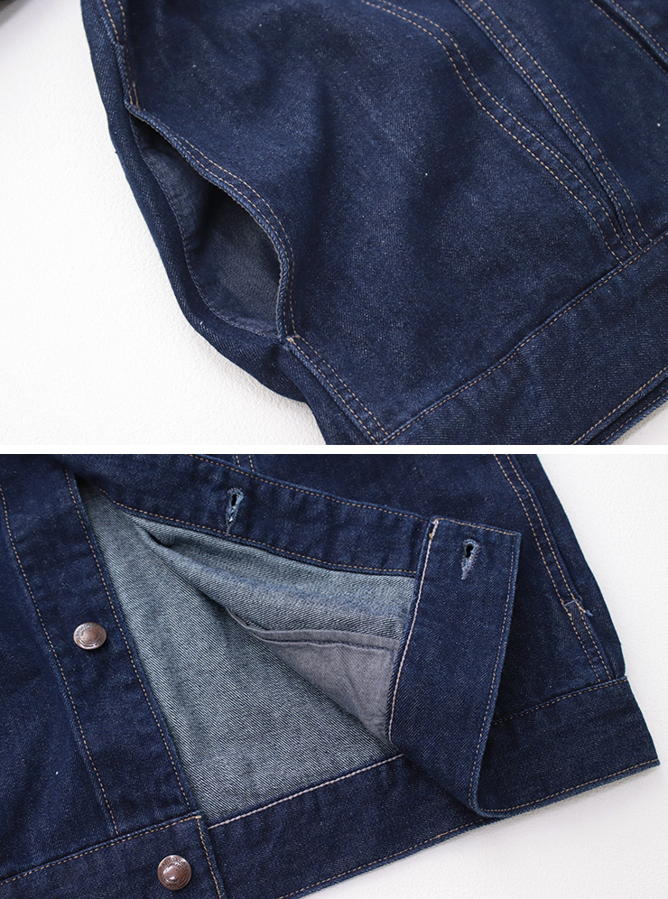 アントゲージ Antgauge シャリ感8ozデニム3rdGジャン AA748 アウター デニムジャケット ワイド レディース 2025秋冬 | ANTGAUGE | 06