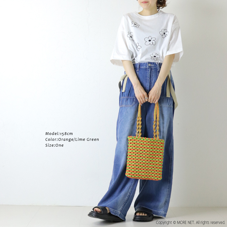 The Bagmati バグマティ The Bagmati（ザバグマティ） バグマティ 編み込みトートバッグ AAA-AR