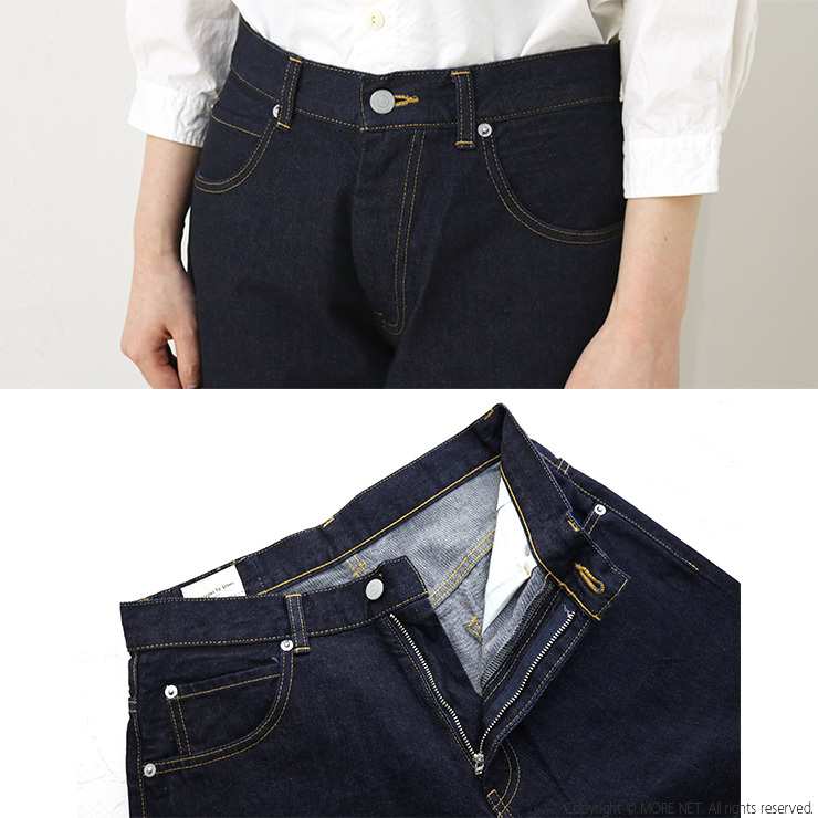 サザンカバイツリーズ sasanqua by trees ルーズテーパードデニム/One Wash AN-106-OW ジーンズ 日本製 レディース | ONEWASH | 07