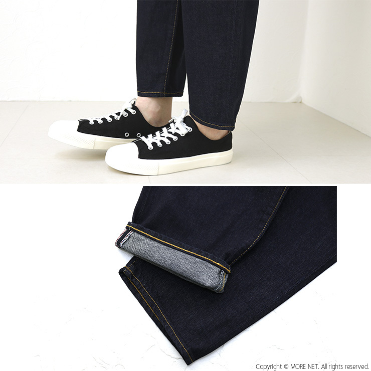サザンカバイツリーズ sasanqua by trees ルーズテーパードデニム/One Wash AN-106-OW ジーンズ 日本製 レディース | ONEWASH | 09