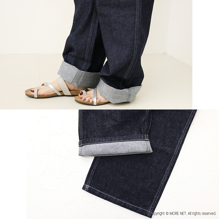 ジョンブル JOHNBULL デニムチューブサロペット AP370/JL251P35 オーバーオール ゆったり 無地 ロング丈 日本製 レディース 2025春夏 | Johnbull | 07